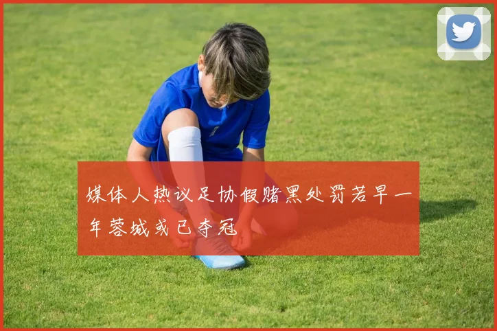 媒体人热议足协假赌黑处罚若早一年蓉城或已夺冠